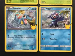8 X McDonalds HOLO Celebrations 2021 Bundle Pokemon Cards Totodile Cyndaquil - Image 4