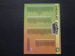 2004 Topps Pokemon Advanced Challenge Checklist 90 - Image 2