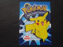 2001 Topps Pokemon Johto League Champions Checklist NNO - Image 1