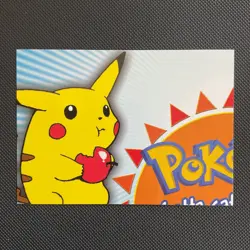 Pikachu P01 Of 6 Topps Series 3 Puzzle Piece Full Art Pokemon Trading CG 2000 LP - Image 1
