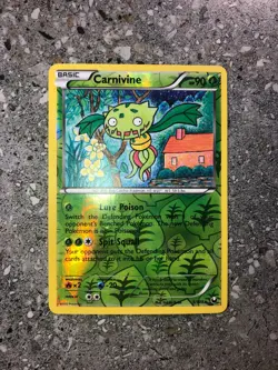 Pokemon TCG Cards Carnivine 5/108 Dark Explorers Reverse Holo Rare NM - Image 3