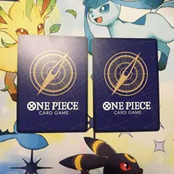 One Piece TCG Luffy And Zoro Egghead Promo Cards NM - Image 5
