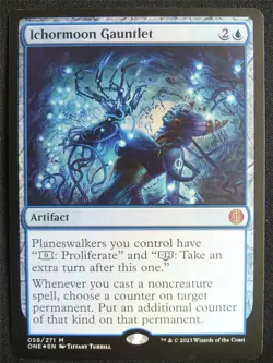 Ichormoon Gauntlet Foil played - ONE - Mtg Card #5OE - Image 1