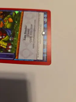 Sam Sinclair Holo Promo Frogman Collect A Con DENVER Rare METAZOO Card! NM - Image 3