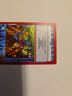 Sam Sinclair Holo Promo Frogman Collect A Con DENVER Rare METAZOO Card! NM - Image 4
