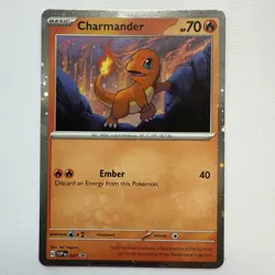 Charmander 047 English 151 Cosmos Holo Black Star Promo Pokemon Card Pokemon TCG - Image 1