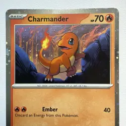Charmander 047 English 151 Cosmos Holo Black Star Promo Pokemon Card Pokemon TCG - Image 2