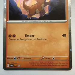Charmander 047 English 151 Cosmos Holo Black Star Promo Pokemon Card Pokemon TCG - Image 3