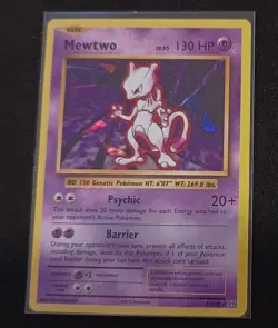 Mewtwo - 51/108 XY Evolutions - Cracked Ice Theme Deck Exclusive Pokemon Card - Image 1