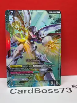 🔥 FRESH PULL Qubeley (LR+)Gundam Card Game . Dual Impact LR+ GD02-036 - Image 1