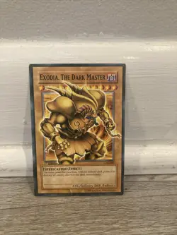 Yu-Gi-Oh Exodia The Dark Master LIM-000 1st Ed Fake Card Not Official - Image 1