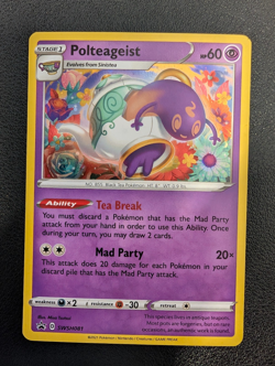 Pokemon Polteageist SWSH081 - Black Star Promo - Holo - Excellent - Image 1