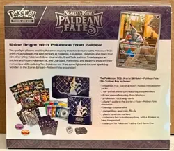 Pokemon TCG Scarlet & Violet Paldean Fates ETB Elite Trainer Box NEW Sealed - Image 2