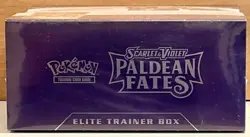 Pokemon TCG Scarlet & Violet Paldean Fates ETB Elite Trainer Box NEW Sealed - Image 3