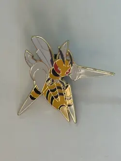 Pokemon Mega Beedrill Enamel Pin (Released 2016) - Image 1