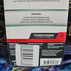 Pokemon tcg sealed blister pack Scarlet and Violet premium checklane Machamp NEW - Image 4
