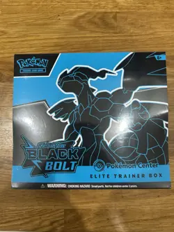 Black Bolt Pokemon Centre Elite Trainer Box ETB | Scarlet & Violet | Sealed 💎🐉 - Image 1