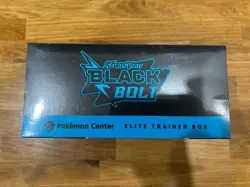 Black Bolt Pokemon Centre Elite Trainer Box ETB | Scarlet & Violet | Sealed 💎🐉 - Image 2