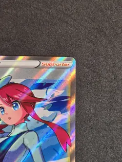Pokemon TCG Skyla Trainer Shining Fates Ultra Rare Full Art 72 - Image 4