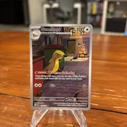 2025 Pokemon Gumshoos Mega Evolution Illustration Rare #153/132 Near Mint - Image 1