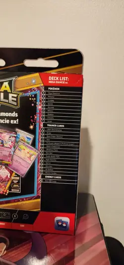 Pokemon TCG Mega Battle Deck Diancie Meloetta EX SEALED IN HAND!!! - Image 3