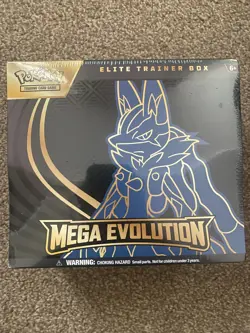 Pokemon TCG Mega Evolutions Lucario Elite Trainer Box ETB - Brand New Sealed - Image 3