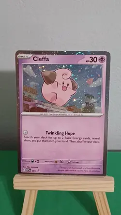 2024 Pokemon TCG Cleffa SVP EN 095 Scarlet & Violet Promo - Image 1