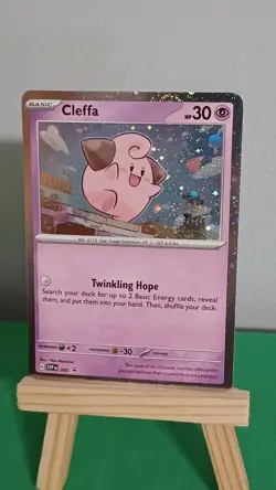2024 Pokemon TCG Cleffa SVP EN 095 Scarlet & Violet Promo - Image 2
