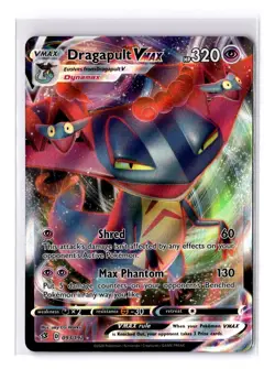 Dragapult VMAX - 093/192 Sword & Shield Rebel Clash Ultra Rare - LP - POKEMON - Image 1