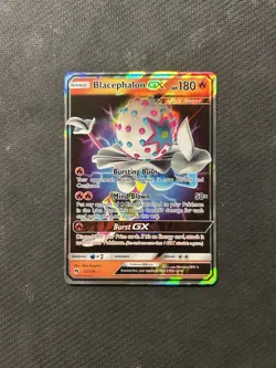 Pokemon TCG Blacephalon GX 52/214! LP Condition! See Description! - Image 1