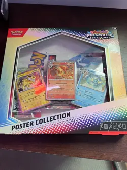 Pokemon TCG Scarlet & Violet Prismatic Evolutions Poster Collection Box - Image 1