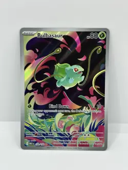 🔥 👀 Pokemon Bulbasaur 133/132 Mega Evolution English NM Clean - Image 2