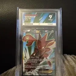 2016 Pokemon XY Breakpoint Scizor EX 119/122 Full Art Ultra Rare Ace 9 - Image 4