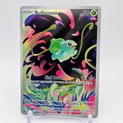 Bulbasaur #133/132 - 2025 Pokemon Mega Evolution Base Set Illustration Rare NM+ - Image 1