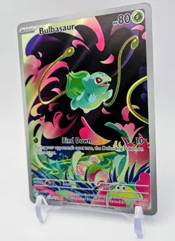 Bulbasaur #133/132 - 2025 Pokemon Mega Evolution Base Set Illustration Rare NM+ - Image 2
