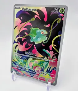 Bulbasaur #133/132 - 2025 Pokemon Mega Evolution Base Set Illustration Rare NM+ - Image 3