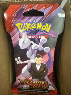 Pokemon Destined Rivals Sleeved Booster Pack Sealed 24 Pack - Image 1