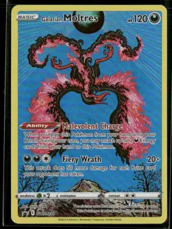 SWSH: Sword & Shield Promo Cards #SWSH284 Galarian Moltres - Image 1