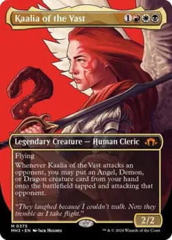 Kaalia of the Vast (Borderless) (0375) - Near Mint MTG Modern Horizons 3 - Image 1