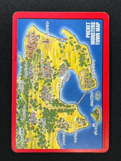 [NM] Charizard Pokemon Card Carddass Japanese 000 1996 Town Map RED BANDAI PS65 - Image 3