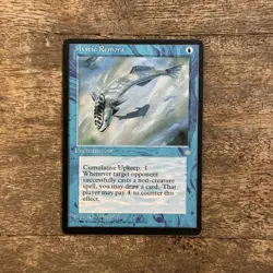 Mystic Remora LP Ice Age 1995 Magic the Gathering Card MTG TCG - Image 1