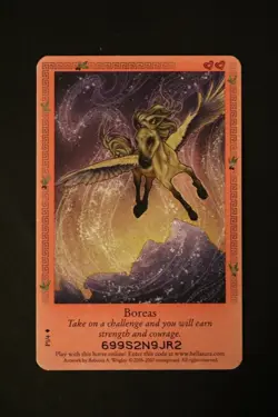 Bella Sara Trading Card - Ancient Lights - Promo P1/4 Boreas - Image 1