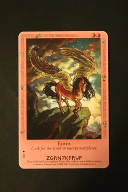 Bella Sara Trading Card - Ancient Lights - Promo P2/4 Euros - Image 1