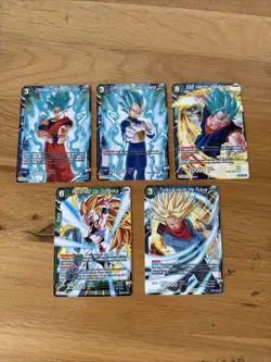 Dragon Ball Super Cards Comrades Combined Goku Vegeta Vegito Gotenks Trunks - Image 1