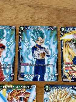 Dragon Ball Super Cards Comrades Combined Goku Vegeta Vegito Gotenks Trunks - Image 3