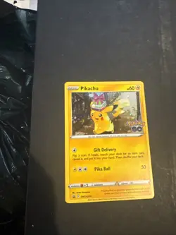 Pikachu SWSH234 Holo Promo Card Sword & Shield, Near Mint Condition - Image 1