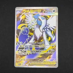 Pokemon TCG Card Mega Absol ex 161/132 Mega Evolution Ultra Rare Full Art - NM - Image 1