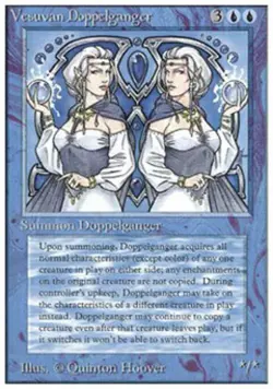 MTG English Vesuvan Doppelganger Medium Play Normal Unlimited - Image 1