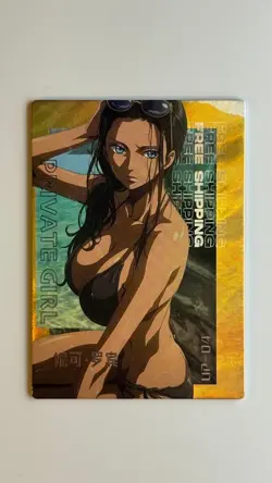 Goddess Story Private Girl Waifu Card UP-04- One Piece Nico Robin - Image 1
