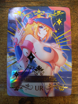 UR Beautiful Waifu Card - Dark Magician Girl Goddess Story FOIL - Image 1